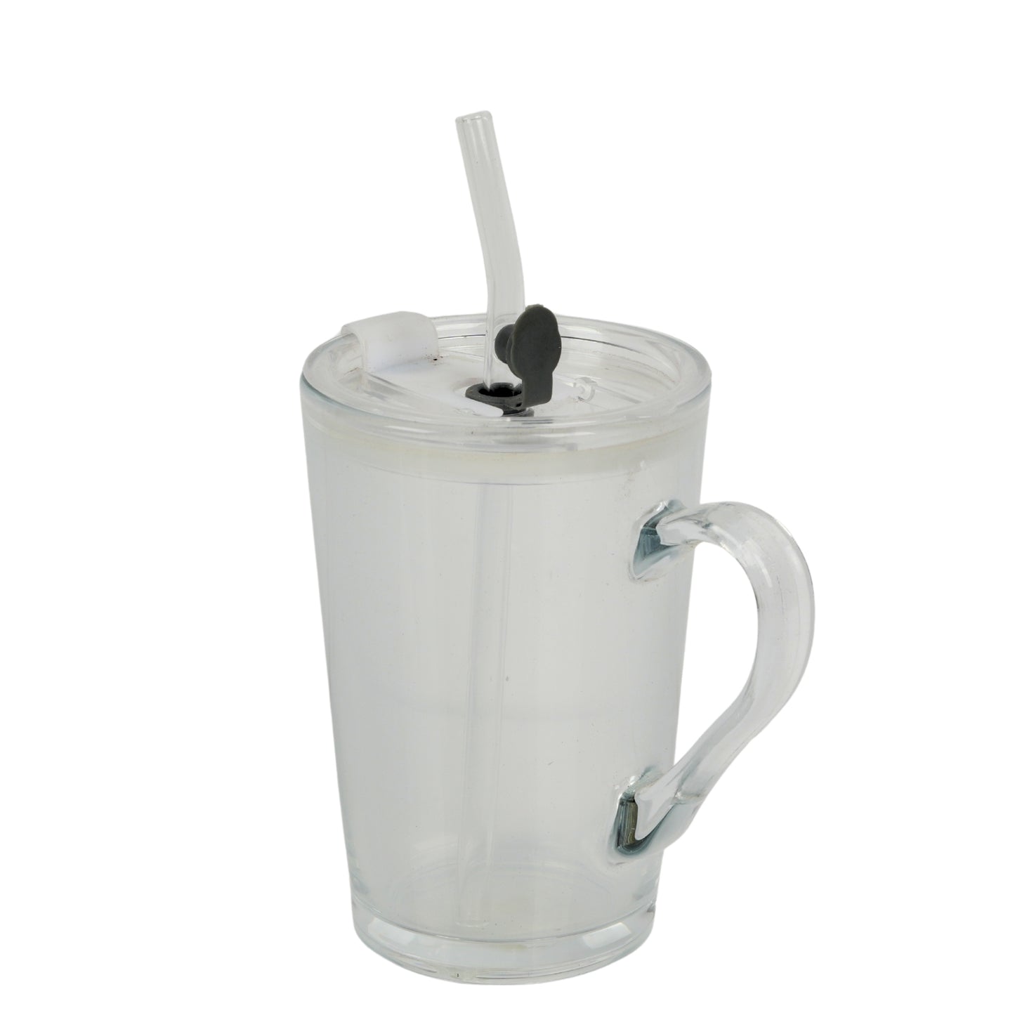Round wave looked coffee glass mug