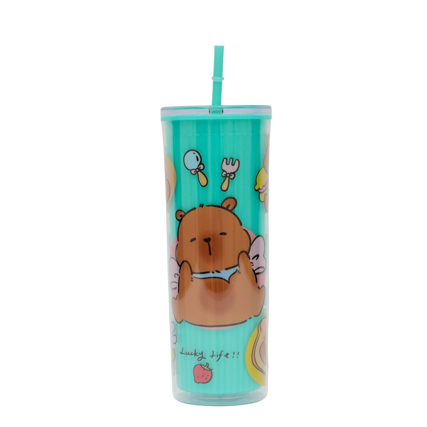 cute bear sipper water bottle
