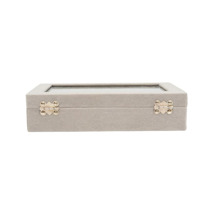 Aesthetic Light Weight Jewelry Box With Transparent See Through