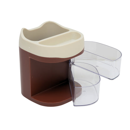 Stationery organizer with pen holder
