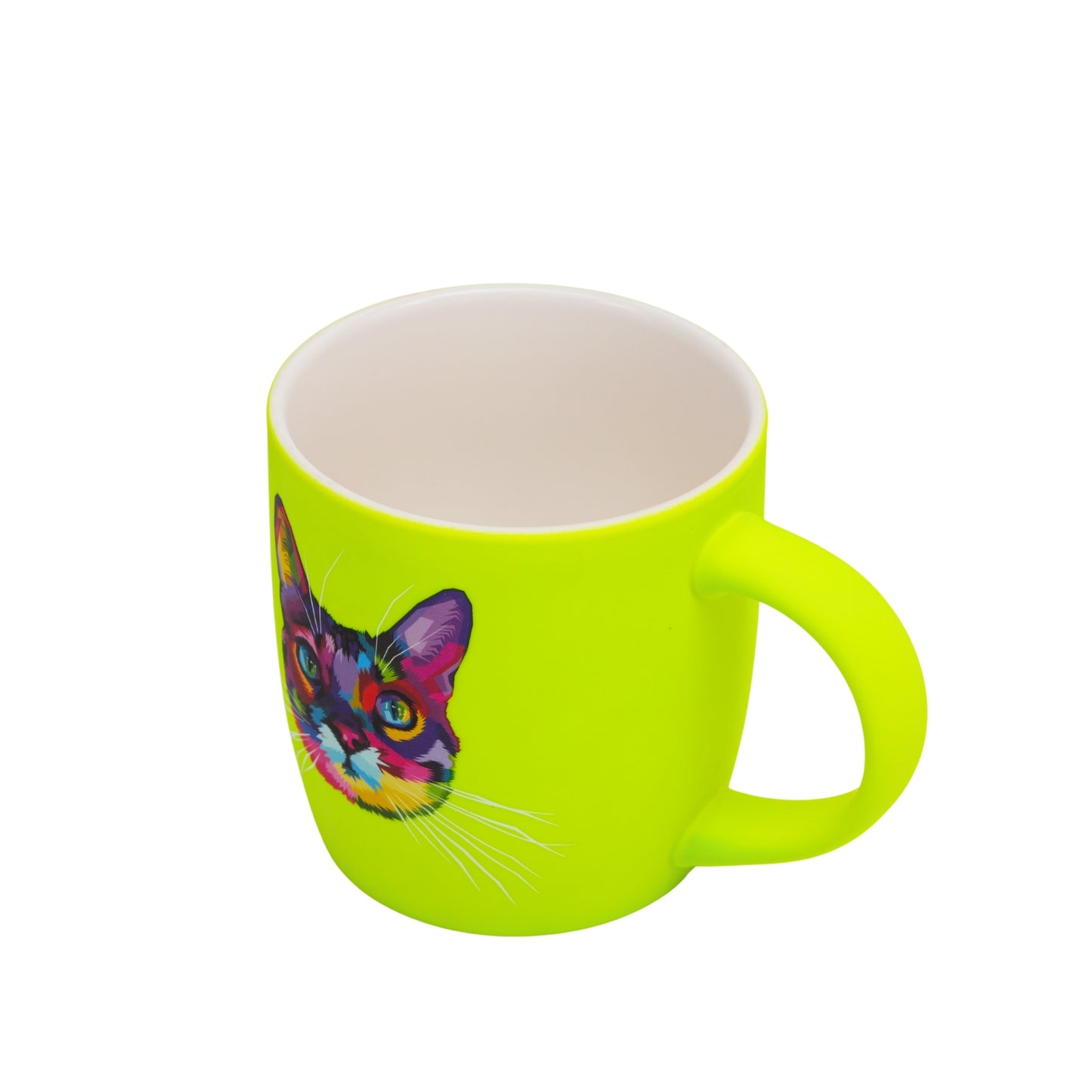 Vibrant Color Mugs With Cute Animation