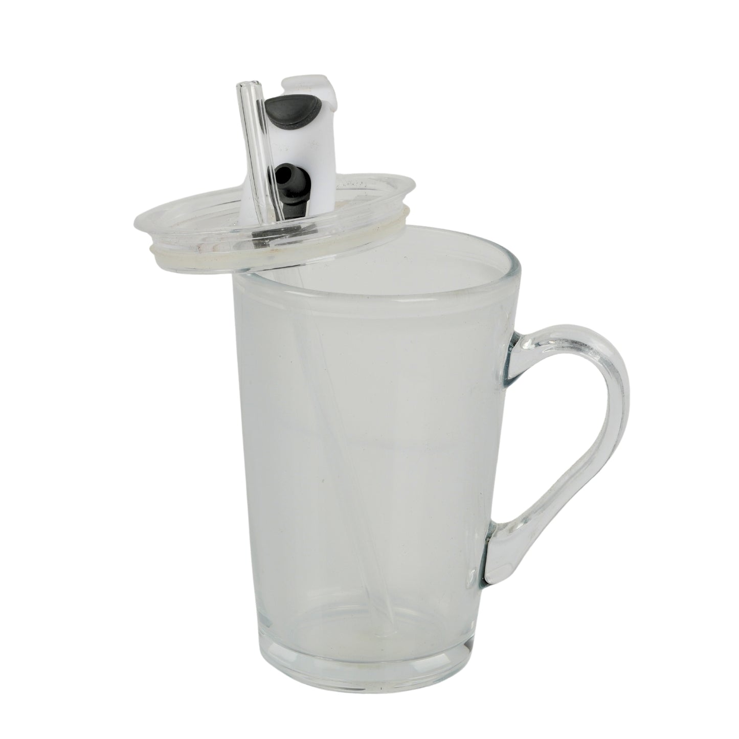 Round wave looked coffee glass mug