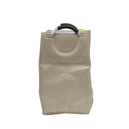 Easy-Carry Collapsible Laundry Hamper