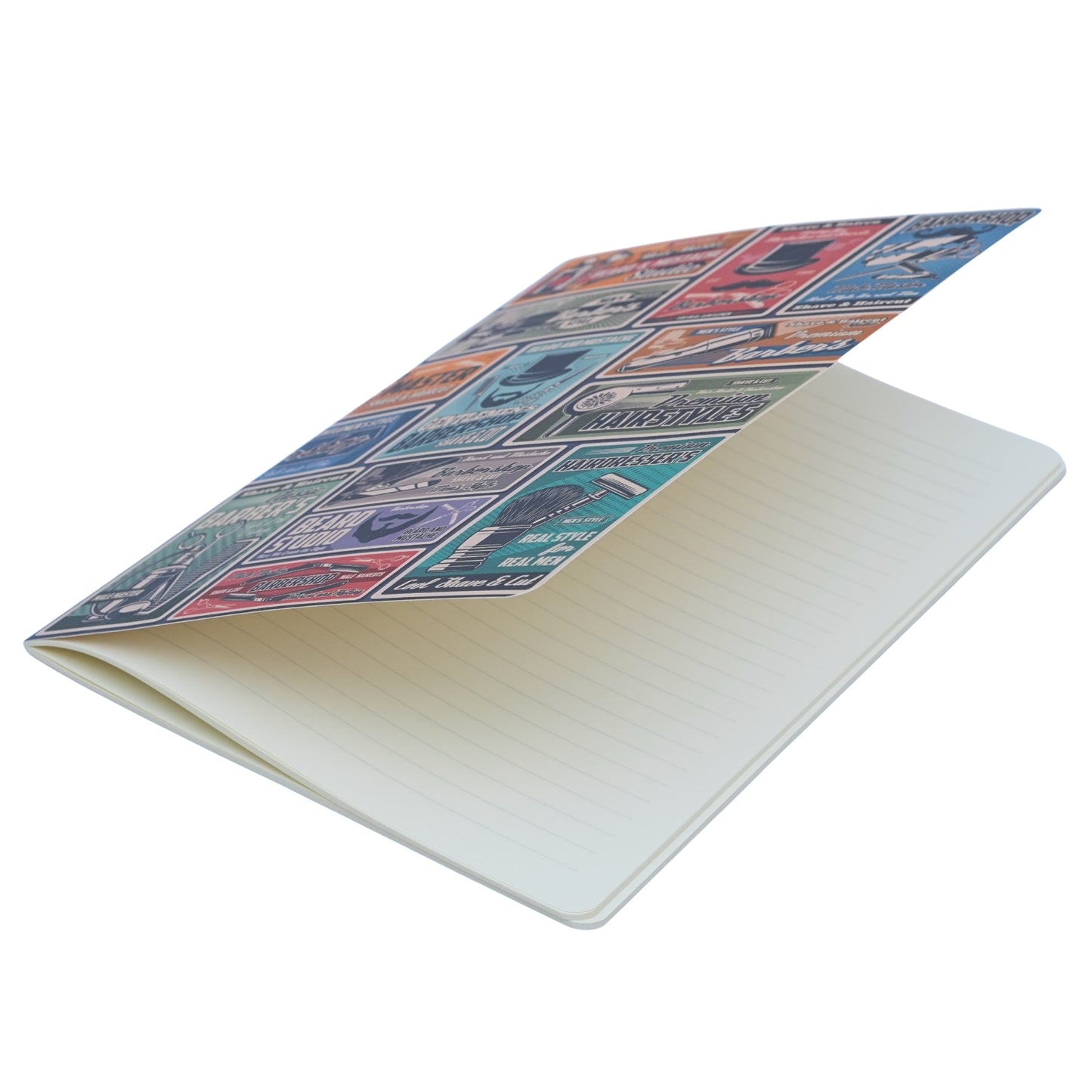 Postcard style notebook for creatives