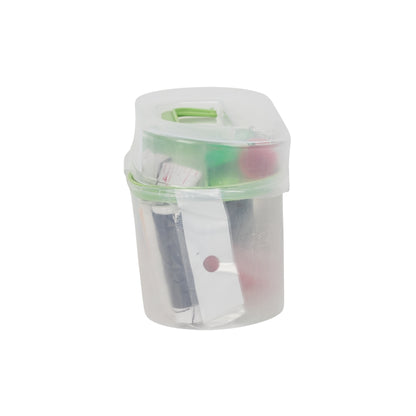 Portable Sewing Kit Box – Multi-Color Threads & Tools Set