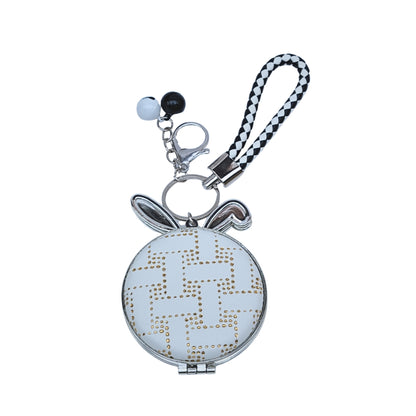 Mirrors with keyring combo