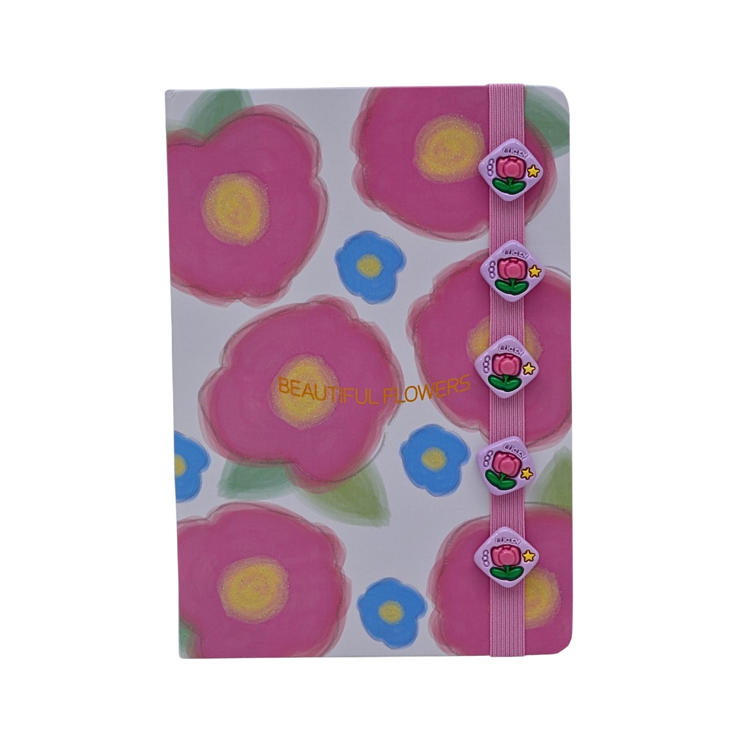 Flower print notebook for girls