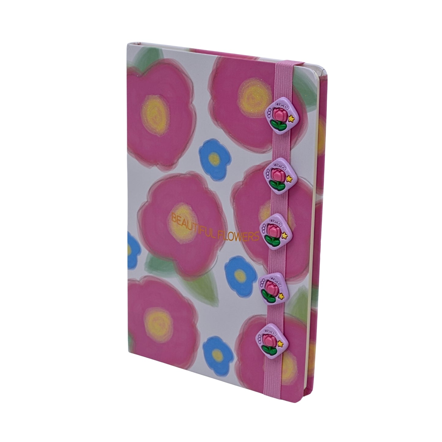 Flower print notebook for girls