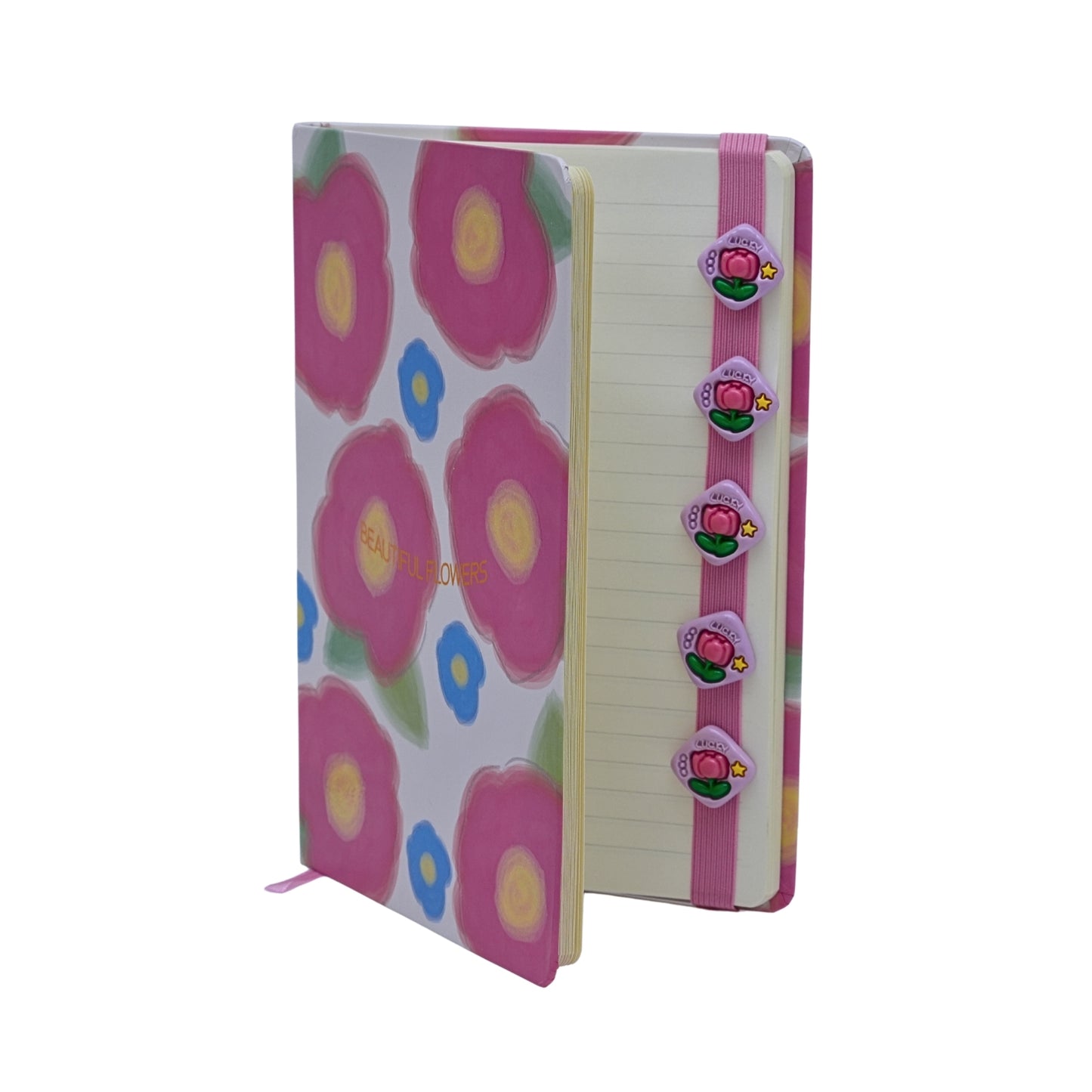 Flower print notebook for girls