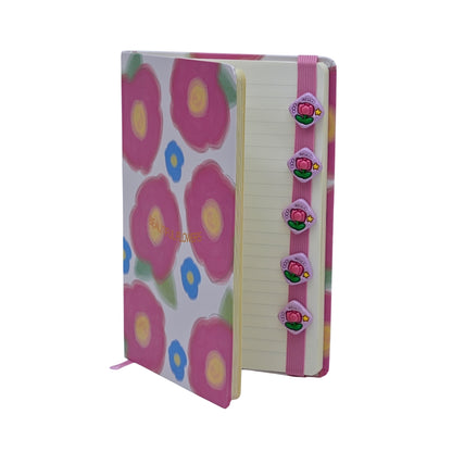 Flower print notebook for girls