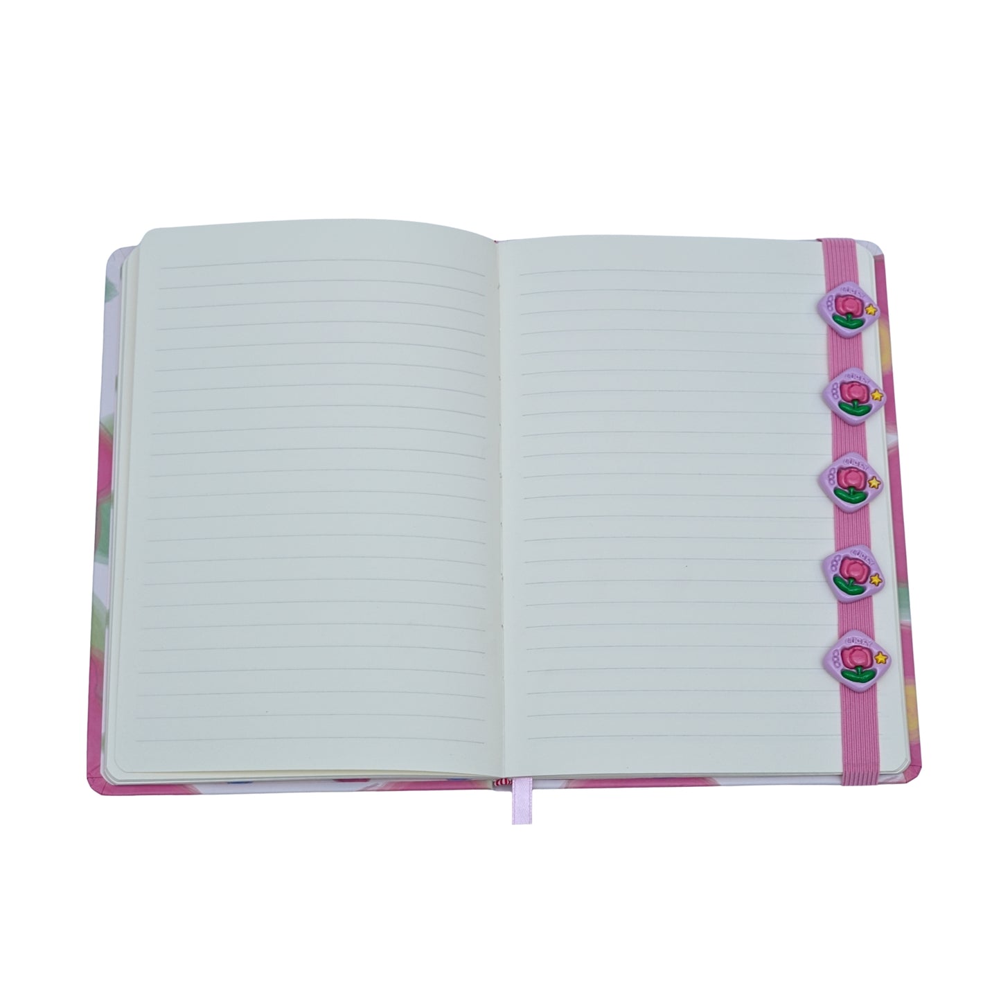 Flower print notebook for girls