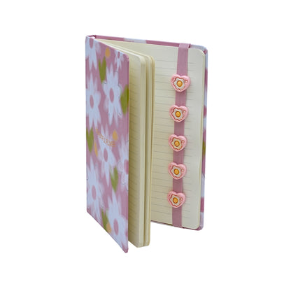 Flower print notebook for girls