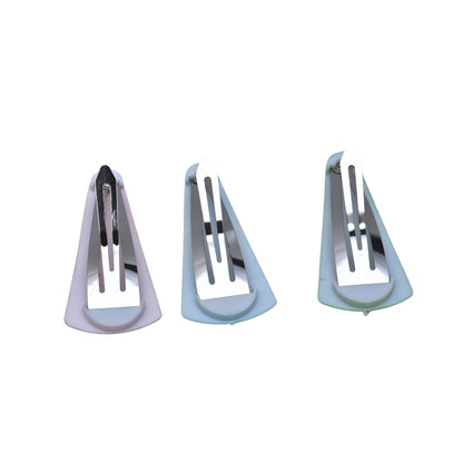 Designer-Inspired Botanical Snap Clips (4 set)
