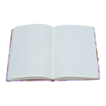 Flower print notebook for girls