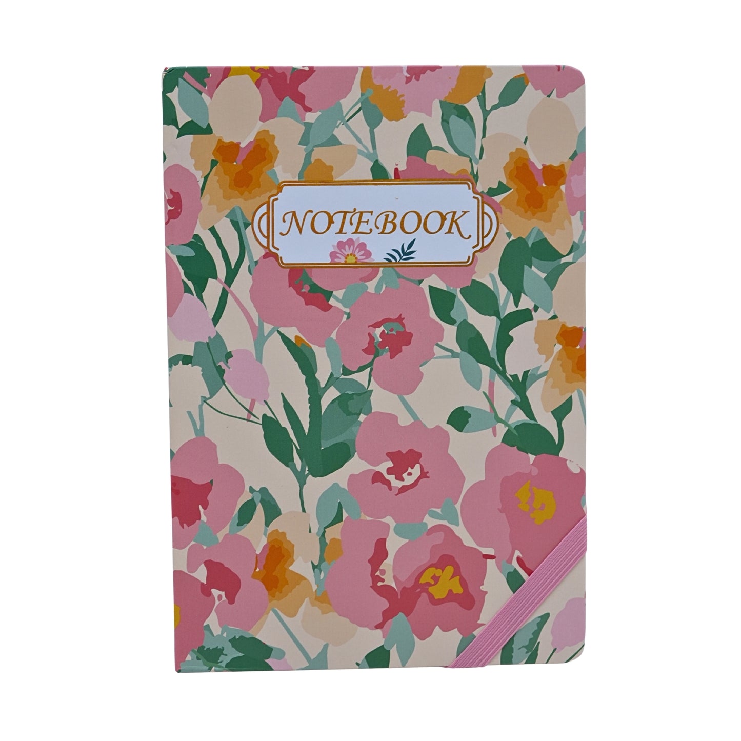 Flower print beautiful square note book
