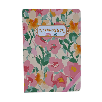 Flower print beautiful square note book