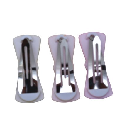 Designer-Inspired Botanical Snap Clips (4 set)