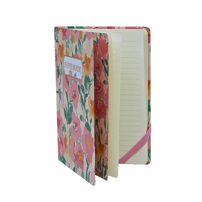 Flower print beautiful square note book