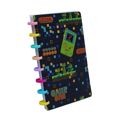 Abstract Cover Notebook for gamers