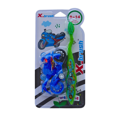 Toothbrush with toy
