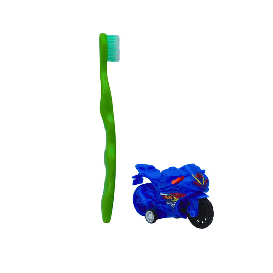 Toothbrush with toy