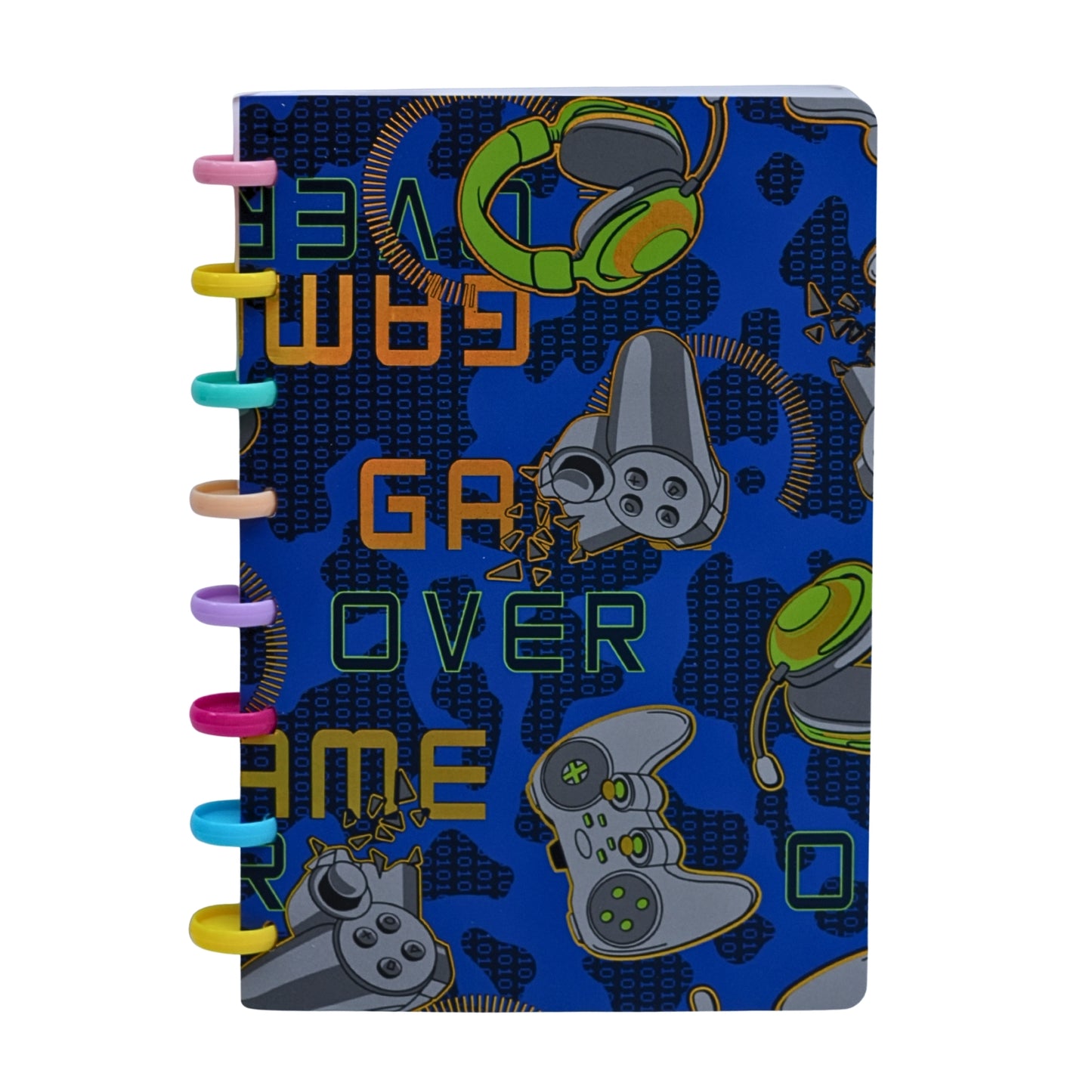 Abstract Cover Notebook for gamers