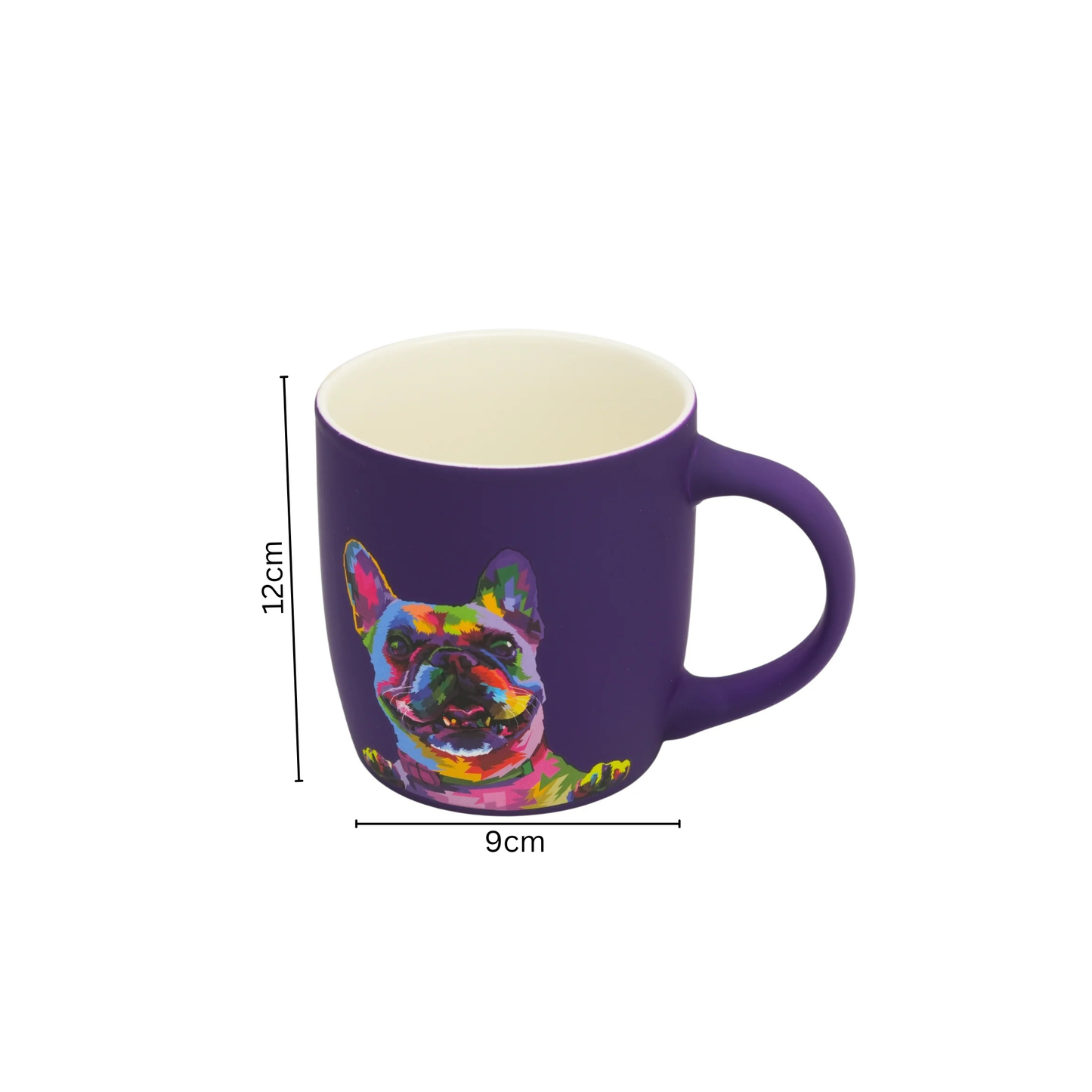 Vibrant Color Mugs With Cute Animation