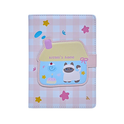 Collage creation notebook for girls