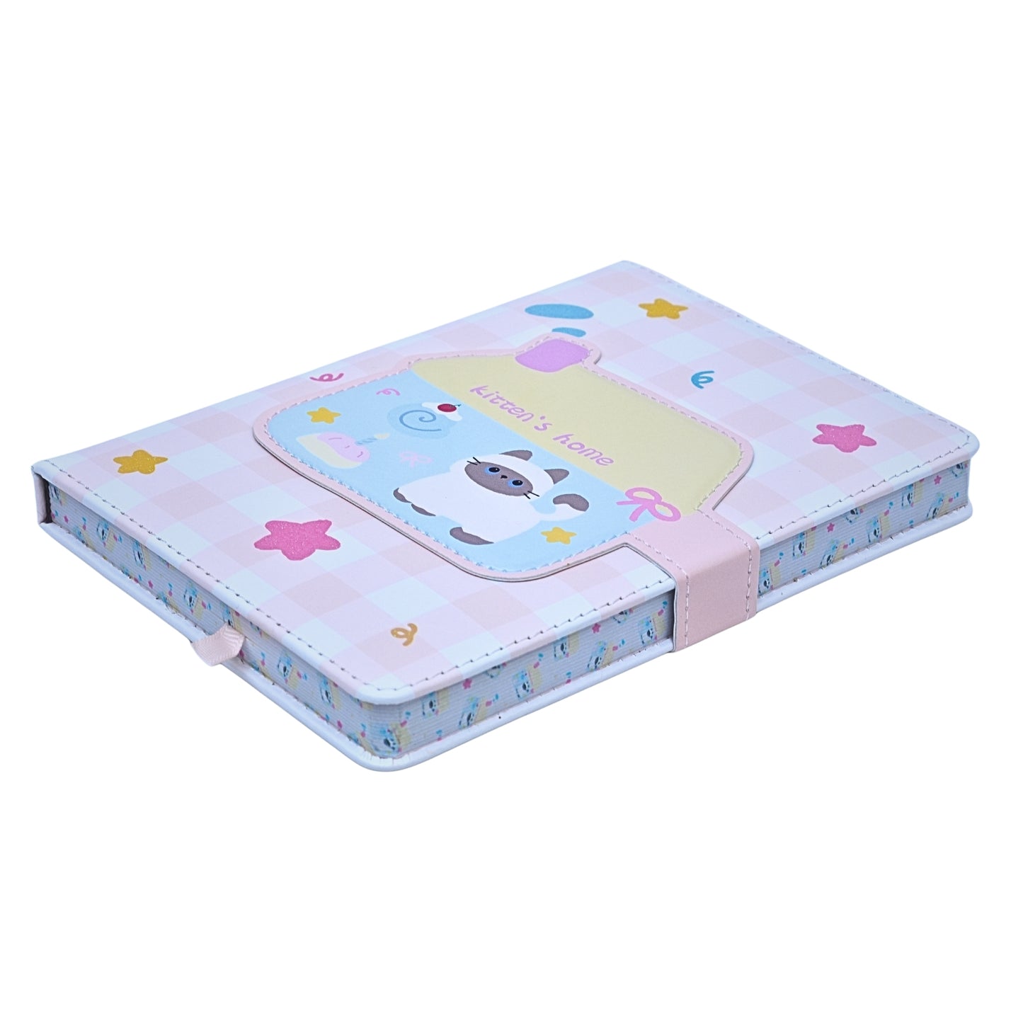 Collage creation notebook for girls