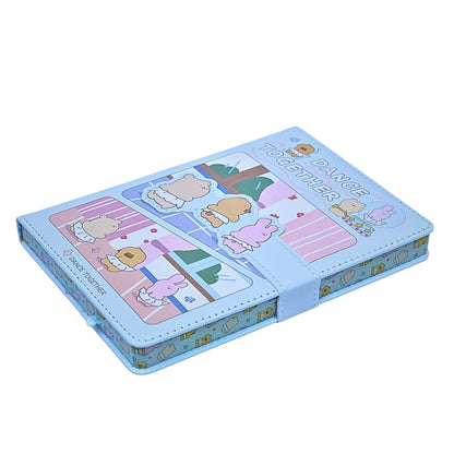 Collage creation notebook for girls