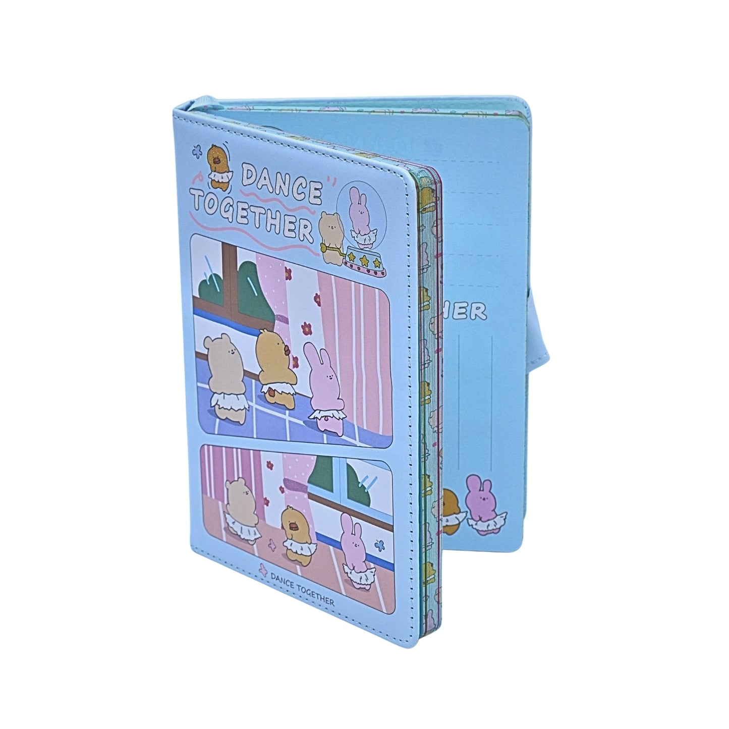 Collage creation notebook for girls