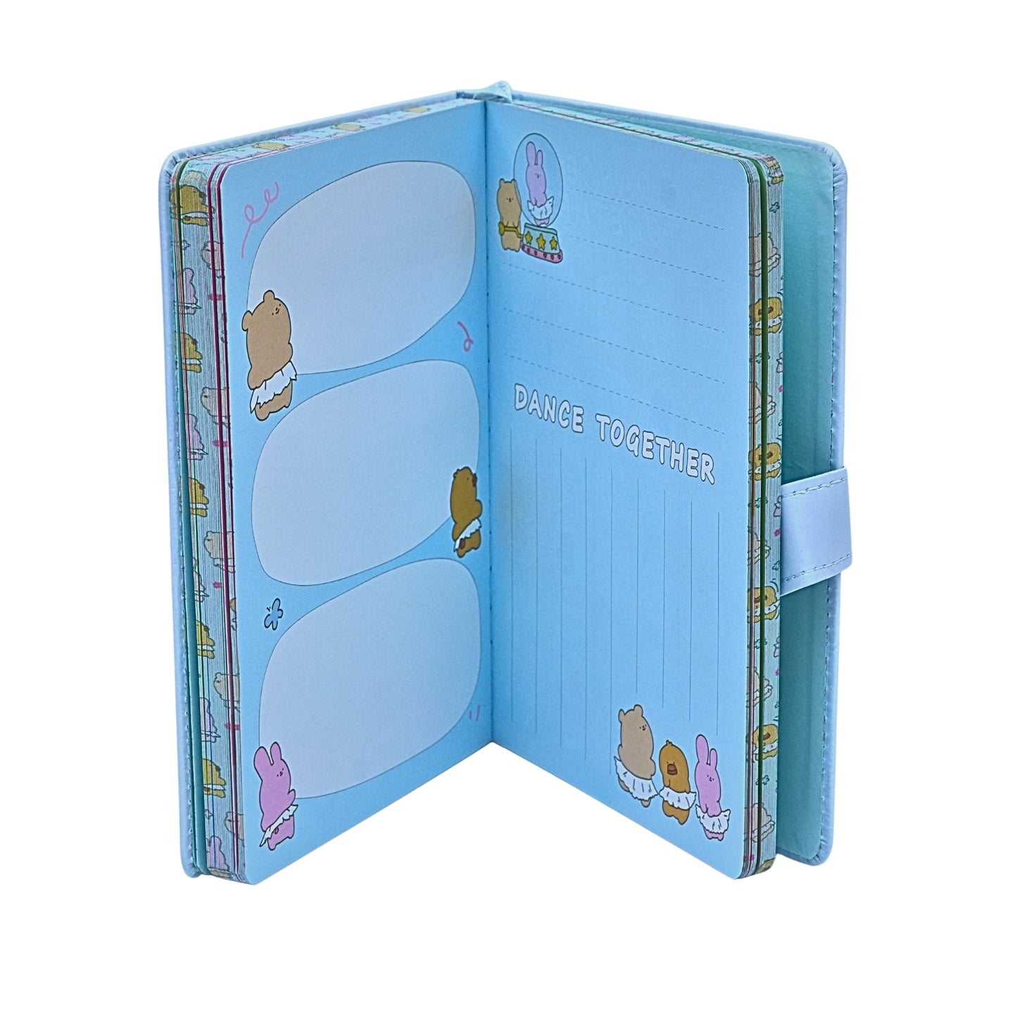 Collage creation notebook for girls