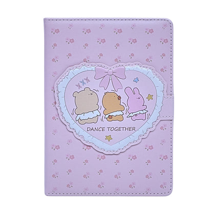 Collage creation notebook for girls
