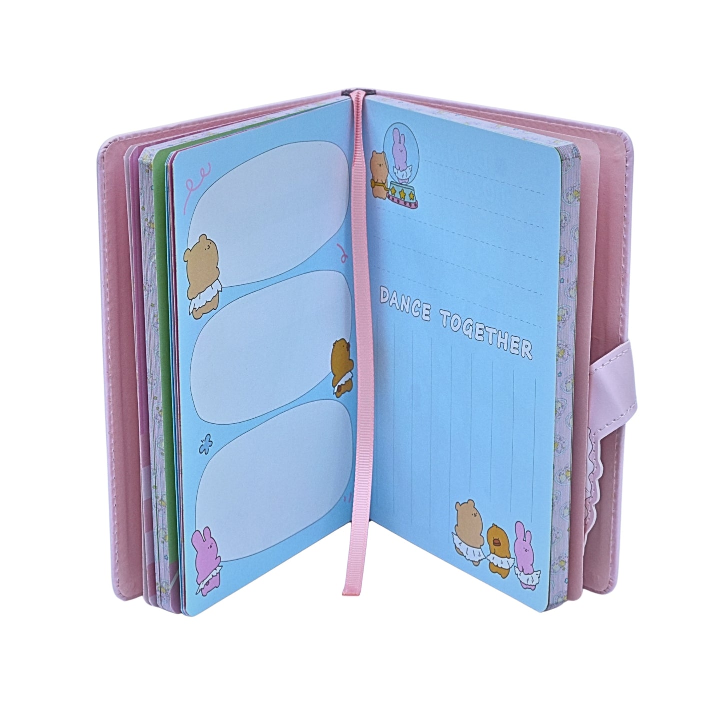 Collage creation notebook for girls