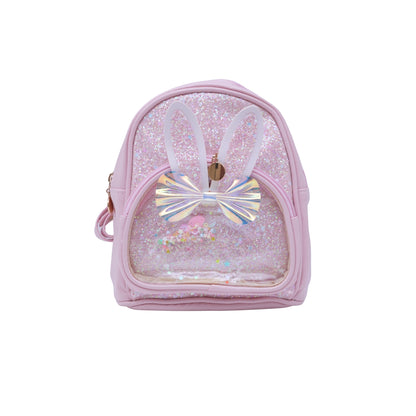 Purple Fancy Bag With Sparkle Designs For Girls
