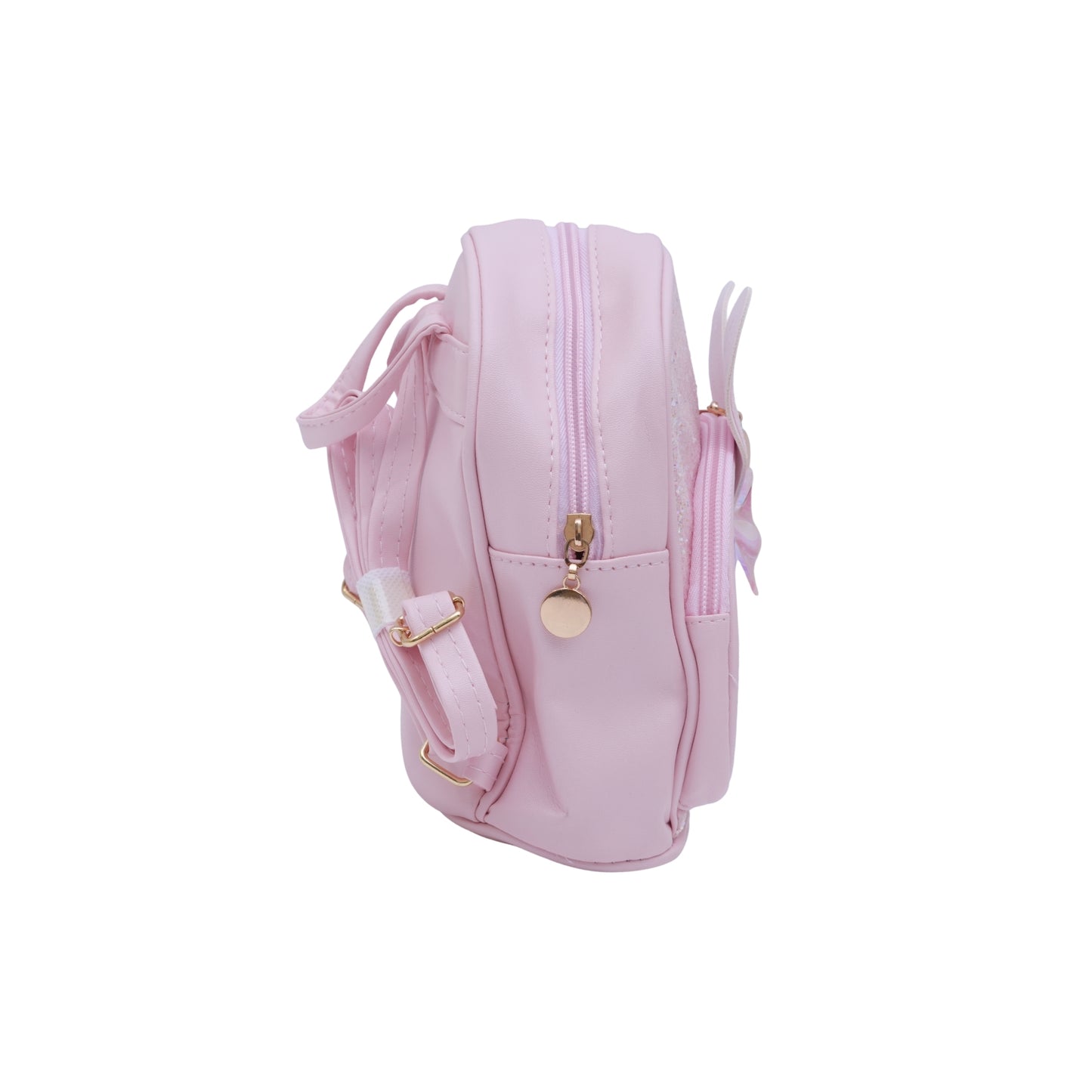 Purple Fancy Bag With Sparkle Designs For Girls