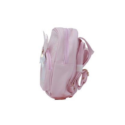 Purple Fancy Bag With Sparkle Designs For Girls
