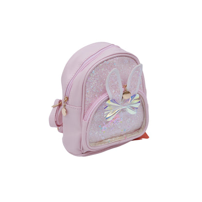 Purple Fancy Bag With Sparkle Designs For Girls