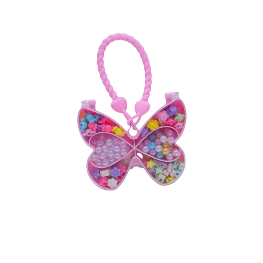 Hair accessories in butterfly case