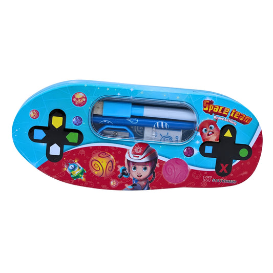 Game Controller Design Pencil Box with Stationery Set