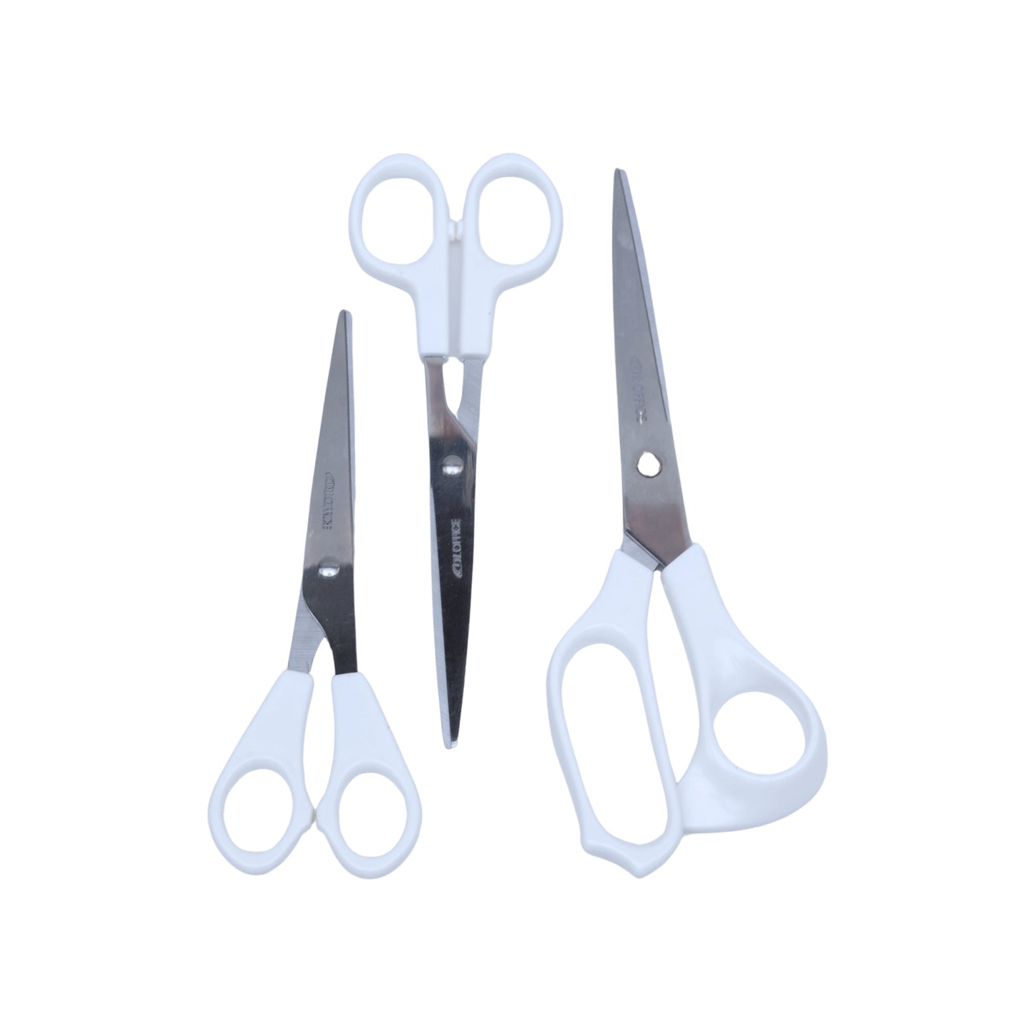 3-Piece Stainless Steel Scissor Set