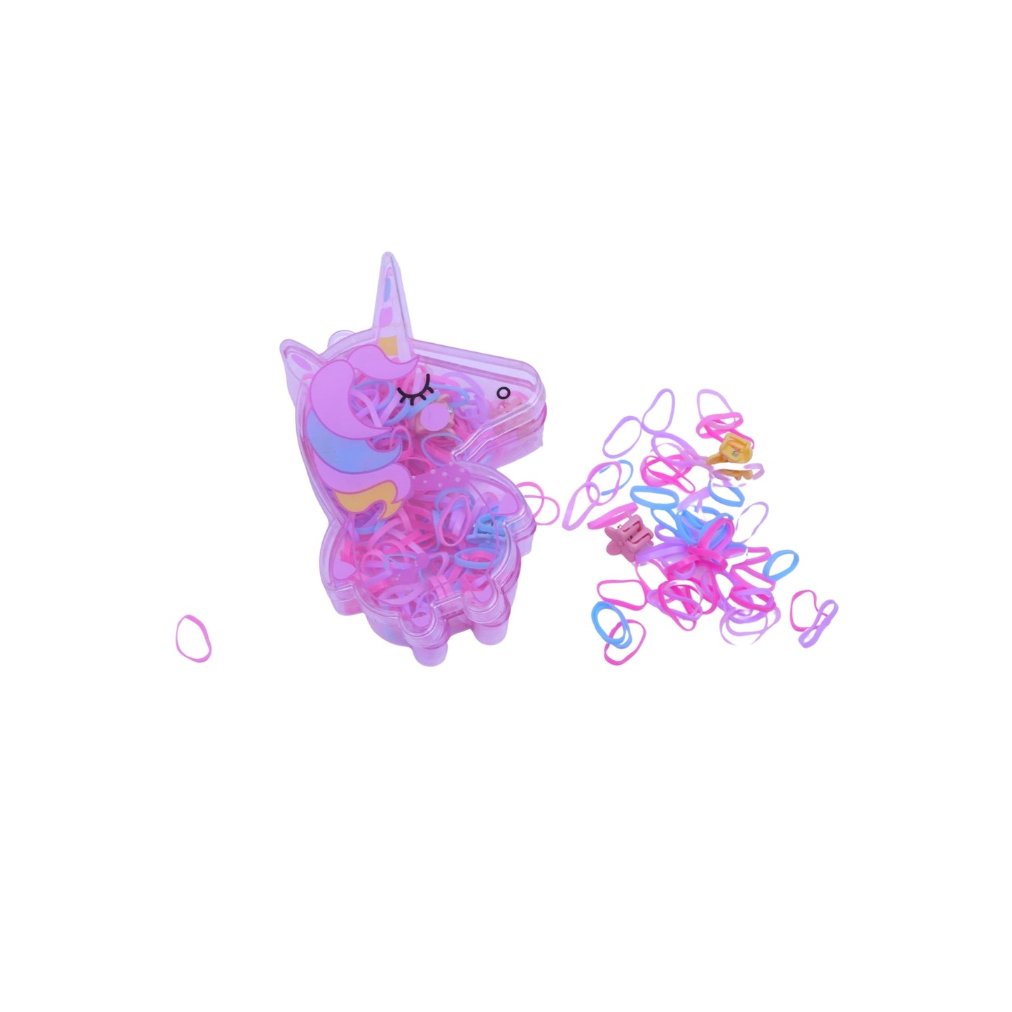 Unicorn rubber band box