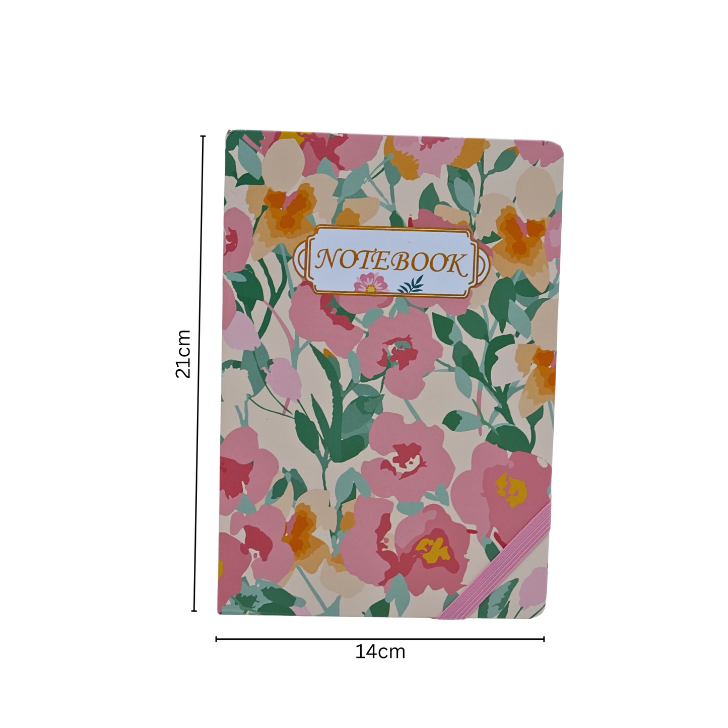 Flower print beautiful square note book