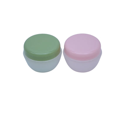 Mini Portable Cosmetic Container Set with Pump, Spray & Cream Jars
