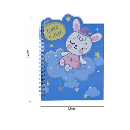Cute sparkling cover notebook for girls