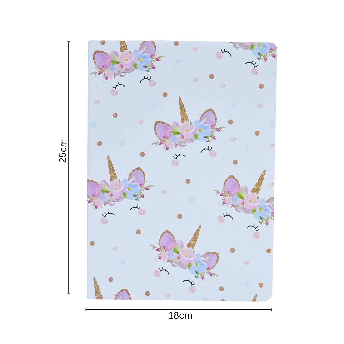Cute girl aesthetic stars and rainbow style notebooks