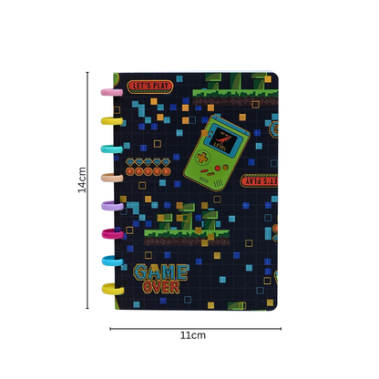 Abstract Cover Notebook for gamers