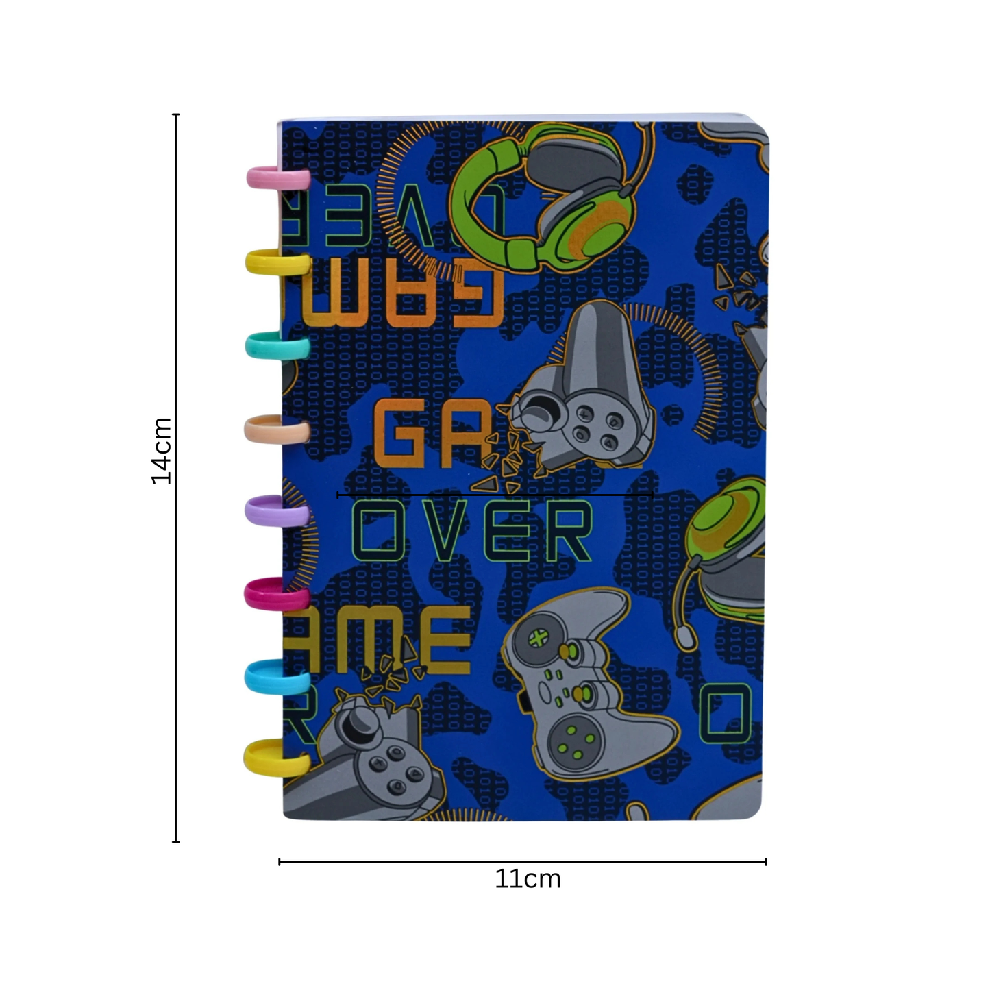 Abstract Cover Notebook for gamers