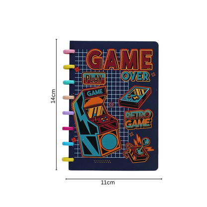 Abstract Cover Notebook for gamers