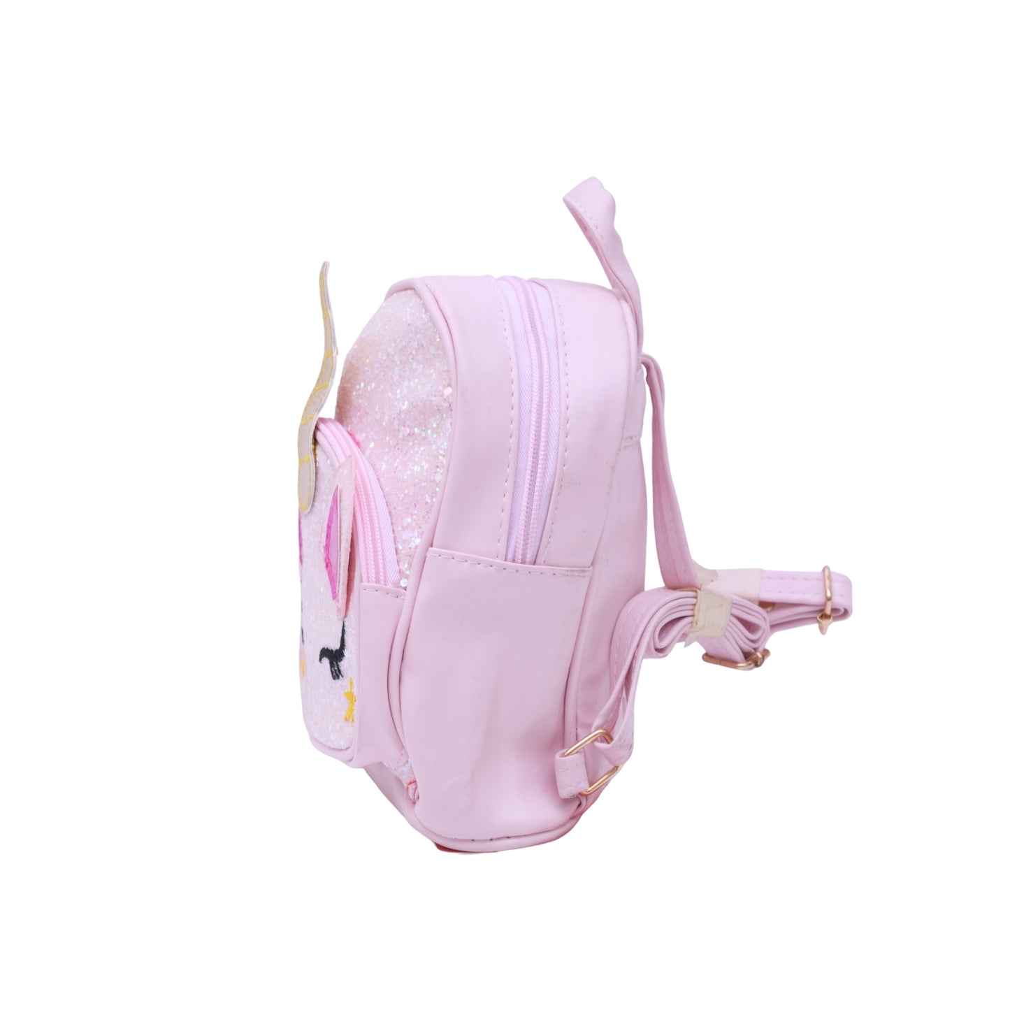 Purple Fancy Bag With Sparkle Designs For Girls